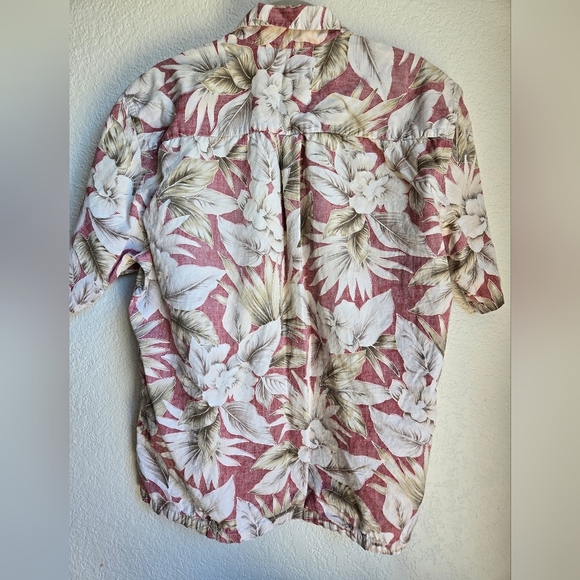 Cooke Street Honolulu Hawaiian Shirt Mens Sz L Button Down - Picture 2 of 6